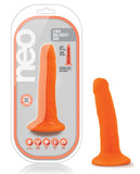 Blush Neo Dual Density 6 Inch Cock - Neon Orange