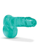 Blush B Yours Plus 7.25 Inch Rock N Roll Dildo - Teal