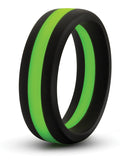 Blush Performance Silicone Go Pro Cock Ring - Black-green