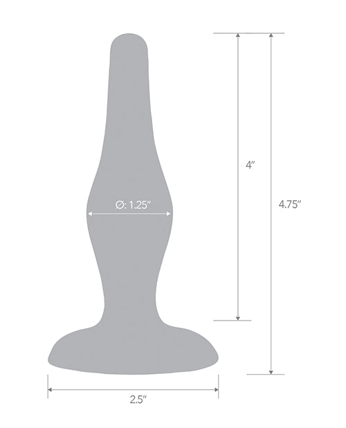 Blue Line C & B 4.75 Inch Easy Insertion Plug - Jelly Blue