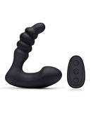 Blue Line Vibrating Prostate Prodder W-remote - Black