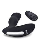 Blue Line Vibrating Prostate Thumper W-remote - Black