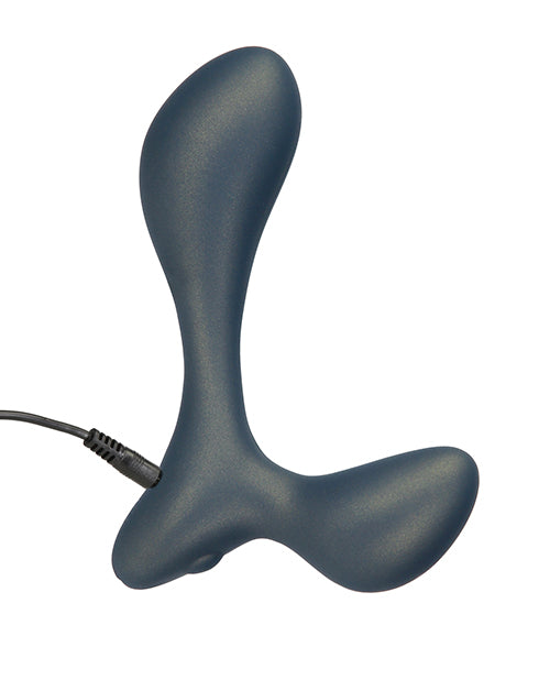 Lux Active Lx3 4.3 Inch Vibrating Anal Trainer - Dark Blue
