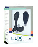 Lux Active Lx3 4.3 Inch Vibrating Anal Trainer - Dark Blue