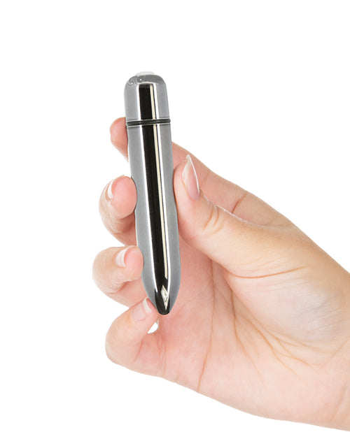 Power Bullet 3.7 Inch Platinum Vibrating Massager