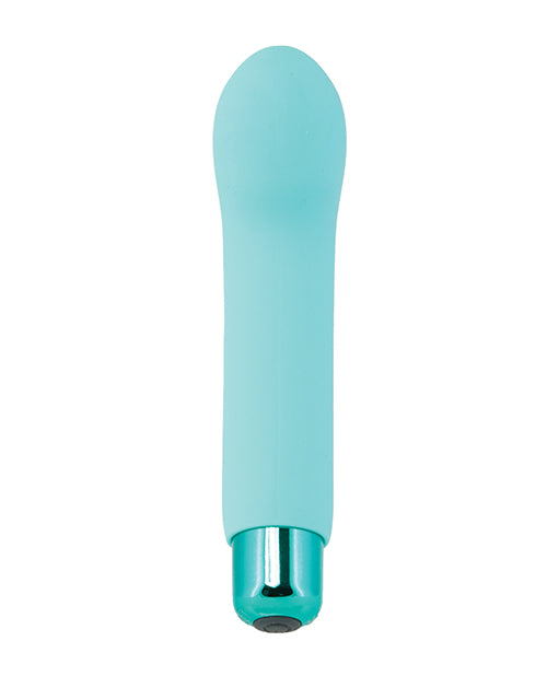 Sara's Spot Rechargeable Bullet W-g Spot Sleeve - 10 Functions Teal