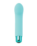 Sara's Spot Rechargeable Bullet W-g Spot Sleeve - 10 Functions Teal