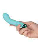 Sara's Spot Rechargeable Bullet W-g Spot Sleeve - 10 Functions Teal