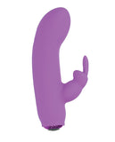 Alice's Bunny Rechargeable Bullet W-rabbit Sleeve - 10 Functions Purple