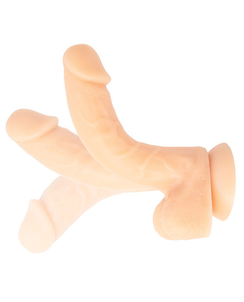 Addiction David 8 Inch Bendable Dong - Flesh