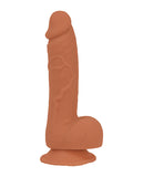 Addiction Steven 7.5 Inch Dildo - Caramel