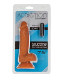 Addiction Steven 7.5 Inch Dildo - Caramel