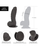 Addiction Ben 7 Inch Dildo - Black