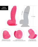 Addiction Tom 7 Inch Dildo - Hot Pink