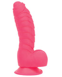 Addiction Tom 7 Inch Dildo - Hot Pink