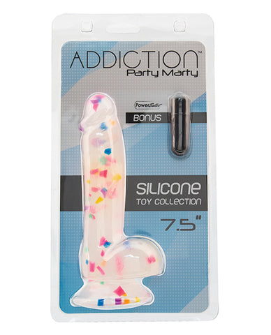 Addiction 7.5 Inch Party Marty - Frost-confetti