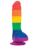 Addiction Justin 8 Inch Dildo - Rainbow