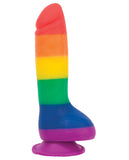 Addiction Justin 8 Inch Dildo - Rainbow