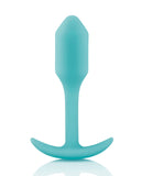 B-vibe Weighted Snug Plug 1 - 55 G Mint