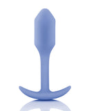 B-vibe Weighted Snug Plug 1 - 55 G Violet