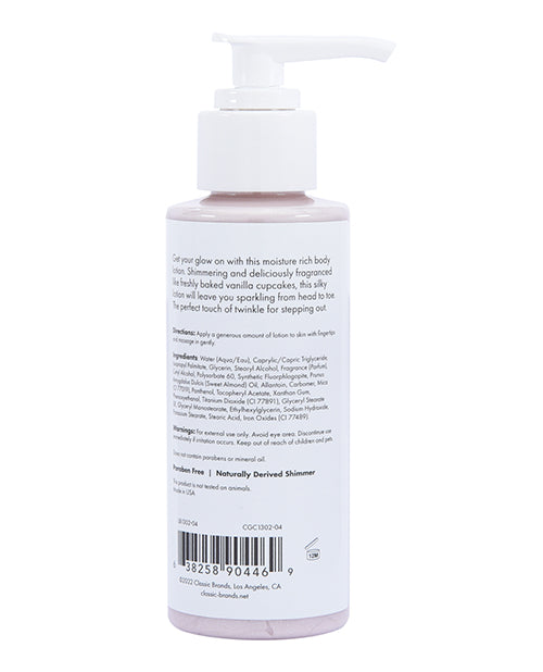 Cgc Glow Pink Cupcake Shimmer Body Lotion - 4 Oz Pink