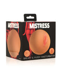 Curve Toys Mistress Pussy/breast Masturbator - Tan