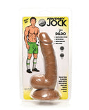 Curve Toys Fantasy Jock Soccer Sam 7 Inch Dildo W/balls - Dark