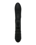 Adrien Lastic Twister Clitoral Sucker & Vibrating Rabbit - Black