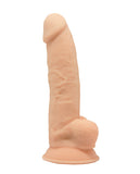 Silexd Model 3 8 Inch Silexpan Memory Silicone Dildo - Ivory