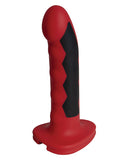 Electrastim Silicone Fusion Komodo Dildo - Red-black