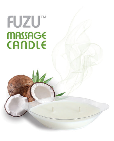 Fuzu Massage Candle - 4 Oz Coconut Passion