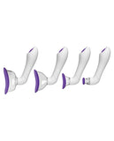 Bloom Intimate Body Automatic Vibrating Rechargeable Pump - Purple-white