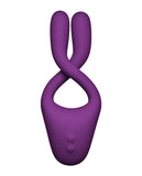 Tryst V2 Bendable Multi Zone Massager W-remote - Purple