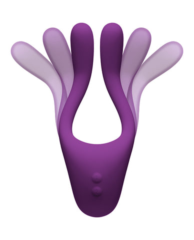 Tryst V2 Bendable Multi Zone Massager W-remote - Purple