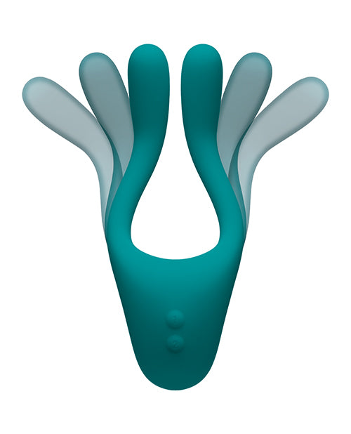 Tryst V2 Bendable Multi Zone Massager W-remote - Teal