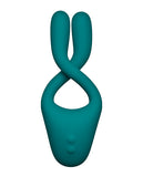 Tryst V2 Bendable Multi Zone Massager W-remote - Teal