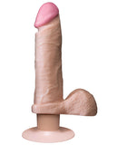 Vibrating 6 Inch Realistic Cock - Flesh