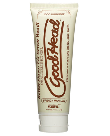 Goodhead Oral Gel - 4 Oz French Vanilla