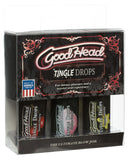 Goodhead Tingle Drops Kit - Sweet Cherry-cotton Candy-french Vanilla