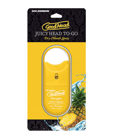 Goodhead Juicy Head Dry Mouth Spray To Go - .30 Oz Pineapple