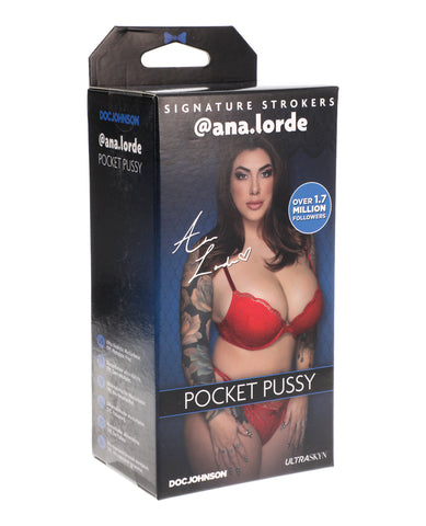 Signature Strokers Girls Of Social Media Ultraskyn Pocket Pussy - @ana.lorde