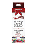 Goodhead Juicy Head Dry Mouth Spray - 2 Oz White Chocolate & Berries