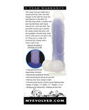 Evolved Luminous Dildo Non Vibrating - Purple