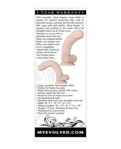 Evolved Real Supple Poseable 9.5 Inch