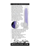 Evolved Luminous Dildo Stud Non Vibrating - Purple