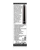 Evolved Real Simple Rechargeable Bullet - Black Chrome