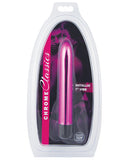 Erotic Toy Company Chrome Classics 7 Inch Vibe - Pink