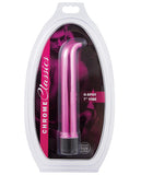 Erotic Toy Company Chrome Classics 7 Inch G Spot Vibe - Pink