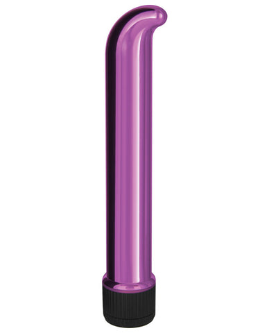 Erotic Toy Company Chrome Classics 7 Inch G Spot Vibe - Pink