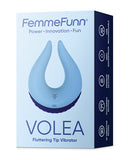 Femme Funn Volea Fluttering Tip Vibrator - Light Blue